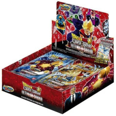 Dragon Ball Super Ultimate Squad Booster Box kāršu spēle — sarkana