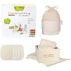 Eco Chou Set Babytücher, waschbar, Material: Eukalyptus