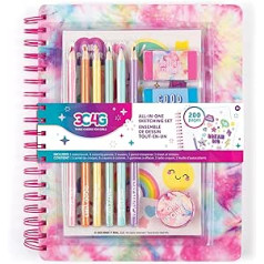 3C4G THREE CHEERS FOR GIRLS Make It Real All in One Pastel Tie Dye Sketch Kit