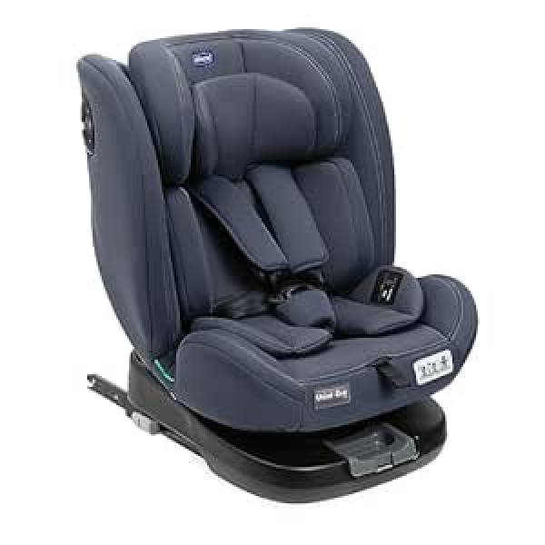 Chicco Unico Evo I izmēra autokrēsliņš 0-36 kg Homologēts ECE R129/03 Isofix 360° grozāms un noliecams grupa 0+/1/2/3 no 0 līdz 12 gadiem zils
