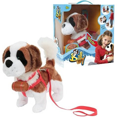 Billy My Dog interaktīva plīša pastaigu rotaļlieta, kas paredzēta sēdus riešanai bērniem no 3 gadu vecuma AMB00