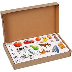 Betzold 82177 - Counting and Calculating with Magnetic Images - Board Material Teaching Aid