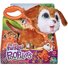 FurReal Poopalots liela, interaktīva mājdzīvnieku rotaļlieta, savienojama pavadas sistēma, no 4 gadu vecuma