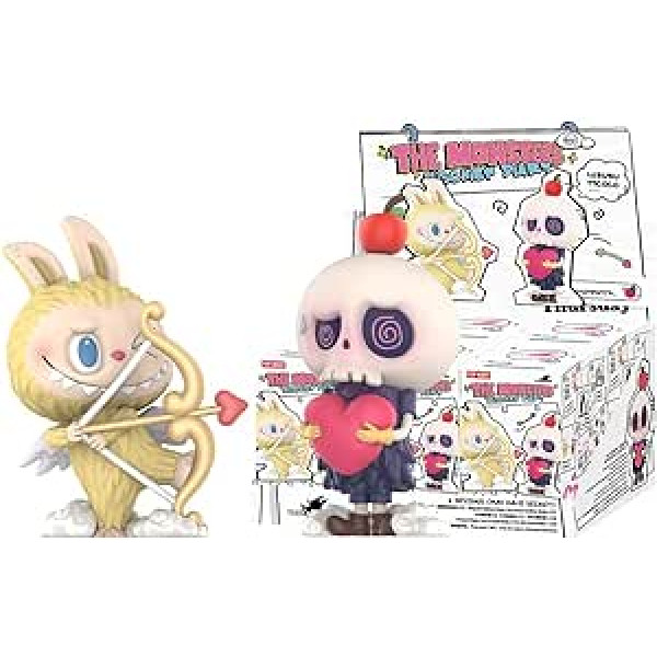 POP MART The Monsters Mischief Diary Series 6PC Pop figūriņas Nejaušas figūriņas Darbības figūriņas Kolekcionējamas figūriņas un kolekcionāri Māksla Rotaļlieta Rotaļlietu figūriņas Dāvana