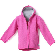 gipfelsport Walkjacke aus 100% Schurwolle - Wolljacke für Kinder Baby | Merino Wollwalk Jacke mit Reißverschluss Wollfleece Merinowolle