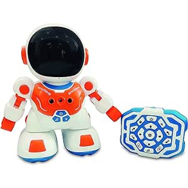 ODS TOYS Radiocom Mars 8 Spaceman robots ar infrasarkano tālvadības pulti, 27 cm, ar gaismu un skaņu