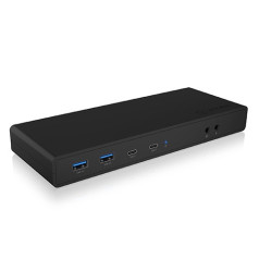 Dokstacija ib-dk2245ac 13in1, 2xdp, 2xhdi, usb, lan, usb-c, pd līdz 60 w