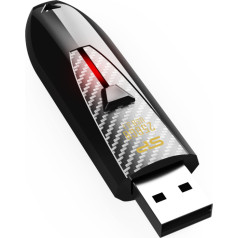 Pendrive Silicon Power Blaze B25 128GB USB 3.1, melns