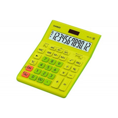 Casio office calculator gr-12c-gn lime green, 12-digit display