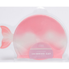 Shaped pool cap - ocean treasure, rose ombre