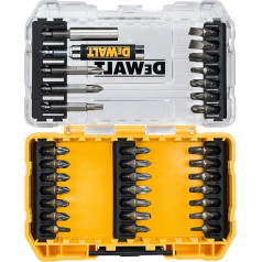 Set of 33 bits, 1/4" Dewalt DT70709