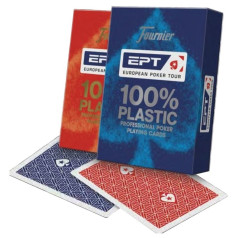 Fournier ept kartes 100% plastmasas