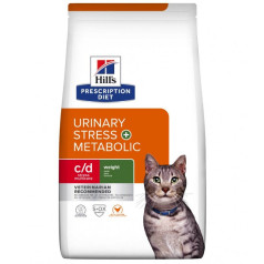 Hill's metaboliskais kaķis + urīna stress 1,5 kg