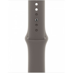 Ash brown sports strap for a 41 mm case - size M/L