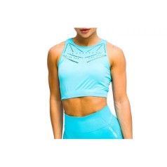 Gymhero Venice Beach Top Короткий бюстгальтер W БРА-SHORTBABYBLUE / S