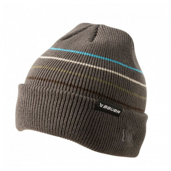 Bauer NE Striped Toque ziemas cepure 1062316 / pelēka