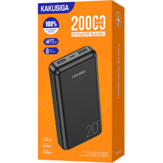 Kaku SIGA KSC-881 power bank 20000mAh | 2 x USB melns