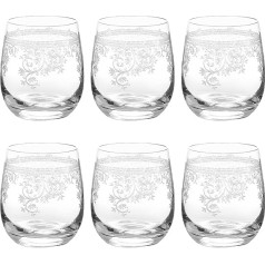 LIVELLARA MILANO Tumbler 360 ml Tumbler, 6 komplekts, krāsains un detalizēts, rokoko stils, kolekcija: Louis XV, 72050010