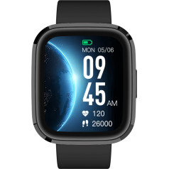 Garett Smartwatch GRC STYLE Black Viedpulkstenis IPS / Bluetooth / IP68 / SMS