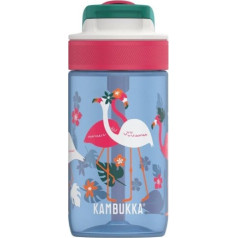 Kambukka bērnu ūdens pudele lagūna 400ml zils flamingo