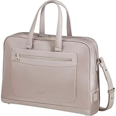 Samsonite Zalia 2,0–15,6 collu klēpjdatora soma, 41 cm, 14,5 l, akmens pelēka, biznesa un klēpjdatoru somas