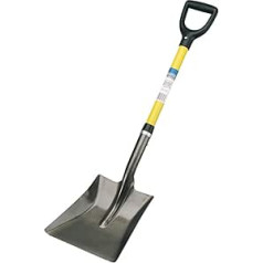 Draper 57567 Square-Mouth Shovel with Fibreglass Handle