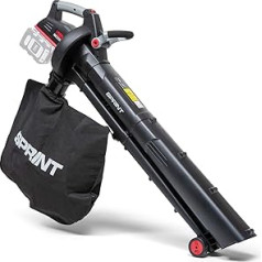 Sprint 18LBV Dual 18V (36V) Li-ion Battery Leaf Blower and Vacuum Cleaner, Powered by Briggs & Stratton, 247 km/h Air Speed, Brushless Motor, 45L Softbag, Main Body Only, 1697307