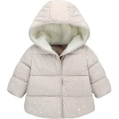 Meggsnle Baby Zubehör 06 Monate Warme Daunenjacke Neugeborenes Baby Winterkleidung Reißverschluss Bärenmantel mit Kapuze Parka Herren Winter Outwearorn Winterjackejacke Jack Kinder Winterjacke Jacke