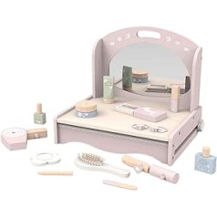 Colcolo Drinkable Dress, Table Toy, Dressing Table for Children, Cosmetic Set with Make Up Accessories, Children's Make Up Sets, as a Play Gift