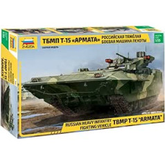 ZVEZDA 500783681 - 1:35 T-15 TBMP "Armata"Russ.heavy infant., Modeļu būvēšana, Celtniecības komplekts, Stāvmodeļu ēka, Hobijs, Amatniecība, Plastmasas komplekts