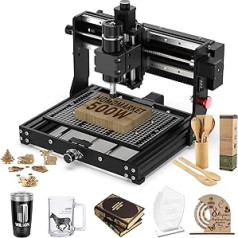 HomdMarket 3020 Plus CNC Milling Machine, 3-Axis Engraving Milling Machine with Full Metal Housing for Carving Metal, Wood