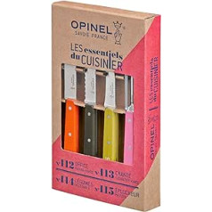 Opinel K Primavera 4-daļīgs nažu komplekts krāsains