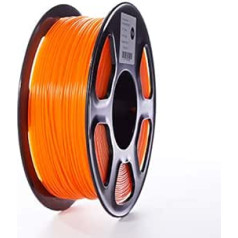 TOPZEAL 3D Printer Filament PLA Filament Transparent Series 1.75mm Accuracy +/- 0.05 mm 1 kg Spool for 3D Printer and 3D Pen