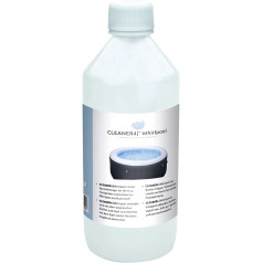 TĪRĪTĀJS4 | Whirlpool tīrīšanas līdzekļu komplekts, Dermatest ļoti labs, bez hlora, bioloģiski noārdāms, komplektā 0,5 litru smidzināšanas pudeles ar augstas veiktspējas drānu 40 x 40 cm, īpaši piepūšamiem