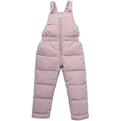 Happy Cherry - Snow trousers for boys winter snow dungarees down cotton ski trousers snow skiing thermal heat hot outdoor windproof lightweight trousers