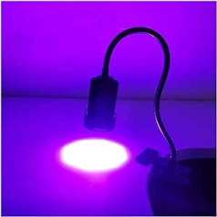 UV-LED-Schwarzlicht, 100 W LED-Hochintensitäts-UV-Lampe Tragbare violette Aushärtungslampe, die hauptsächlich in schattenfreiem Kleber, UV-Kleber und lichtempfindlichem Harzkleber verwendet wird ( Izmērs