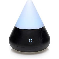 Aroma Diffuser, Ultraschall Luftbefeuchter mit LED Licht, pajoma Humidifier Aromatherapie Diffusor (Schwarz)