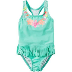 Carter's baby Girls' Floral Fringe Swimsuit, 18 Months