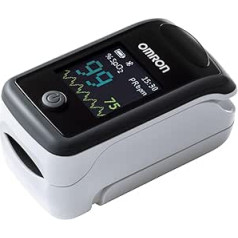 OMRON P300 Intelli IT Bluetooth Finger Pulse Oximeter for Measuring Oxygen Saturation (SpO2) with App