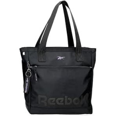 Reebok Sieviešu Linden Bagāžas soma, melna, iepirkumu soma