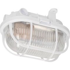 OVAL 60 7040T/P, apgaismes ķermeņi, 60W, E27, IP54, stikla abažūrs, plastmasas vāciņš