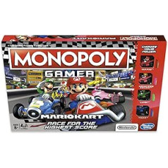 MONOPOLY E1870102 Gamer Mario Kart, mehrfarbig (versija angļu valodā)
