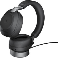 Evolve2 85 stand link380a ms stereo black headphones