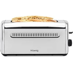 H.KOENIG TOS32 Toaster 4 Slice Stainless Steel