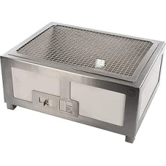 SousVideTools Konro-Grill, Keramik, Medium, Tradicioneller Japanischer Hibachi-Grill, 20,5 x 54,6 x 35,0 cm