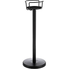 Buddy´s Bar - Stand for wine cooler/champagne cooler, high-quality stand made of metal/die-cast zinc, diameter top - inside 15 cm and outside 19.5 cm, base diameter 26.5 cm with a height of 71.5 cm