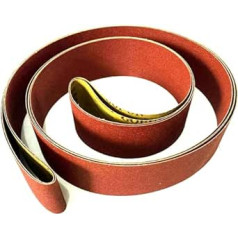 Bandschleifer-Schleifbänder, 5 Stück/Packung 2"*48" Schleifbänder 50x1220mm Körnung 60-600 grob for Feinschleifbandschleifer Zubehör for die Holzbearbeitung (Größe: 600) (4S0)