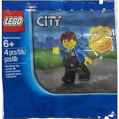 Lego Chase McCain City slepenā minifigūra