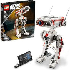 LEGO Star Wars BD-1 75335 Izvietojama droīda figūras modeļa veidošanas komplekts, telpas dekorēšana, piemiņlietas dāvanas ideja pusaudžiem no The Jedi: Survivor videospēles