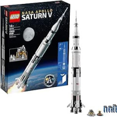 LEGO Ideas NASA Apollo Saturn V 21309 Building Kit 1969 Deces